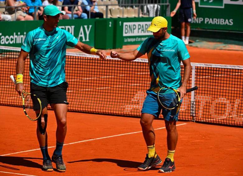 Cabal y Farah buscarán el primer título del año en Montecarlo. Foto: Fedecoltenis. 