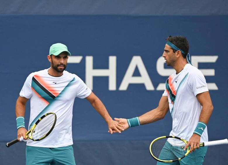 Los colombianos llegaron al Abierto de Estados Unidos luego de ser eliminados en la ronda de 32 del Masters de Cincinati . FOTO TOMADA DE REDES SOCIALES