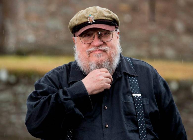 George R.R. Martin es el creador de toda la saga de Juego de Tronos. Tiene 73 años. FOTO Getty