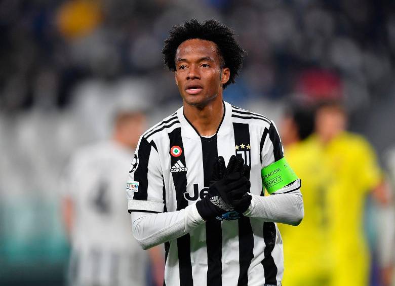 Juan Guillermo Cuadrado lleva 287 partidos y 24 goles en el equipo de Piamonte. FOTO EFE