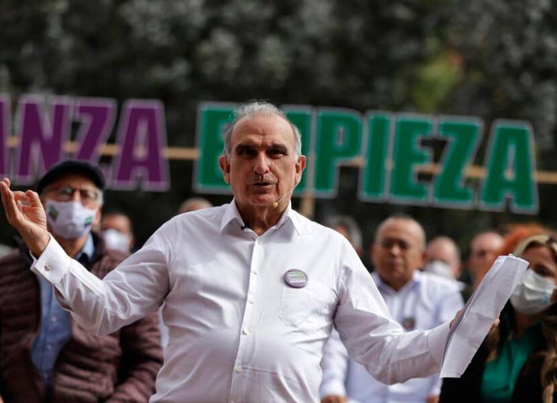 Humberto de la Calle obtuvo 178.000 votos en las elecciones legislativas. FOTO COLPRENSA/Álvaro Tavera