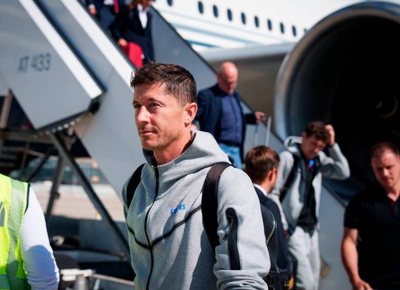 El futbolista polaco Robert Lewandowski, ha conseguido 89 goles en los 107 partidos que ha jugado en la Champions League. FOTO: TOMADA DEL TWITTER DE @FCBarcelona