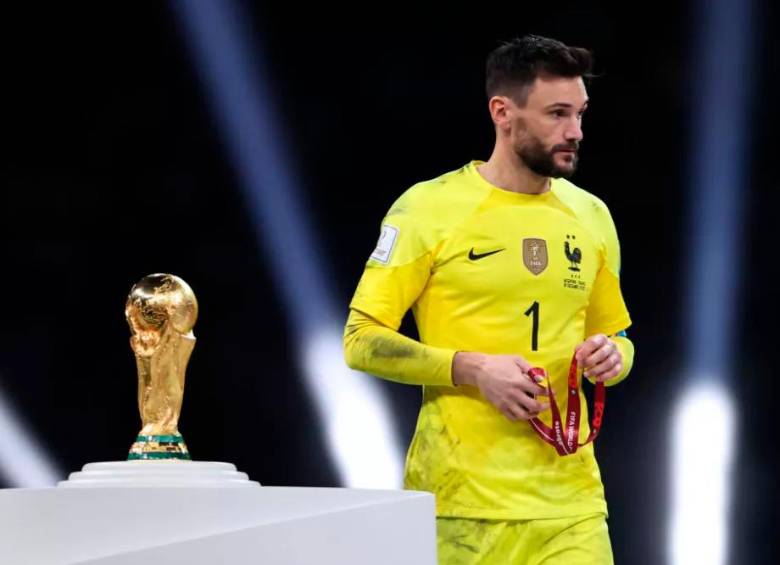 El guardameta Hugo Lloris viene de ser subcampeón de la Copa Mundo de Qatar con la Selección de Francia. FOTO: GETTY