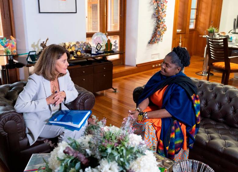 Las vicepresidentas hablan de la equidad de género y la reactivación económica. FOTO CORTESÍA