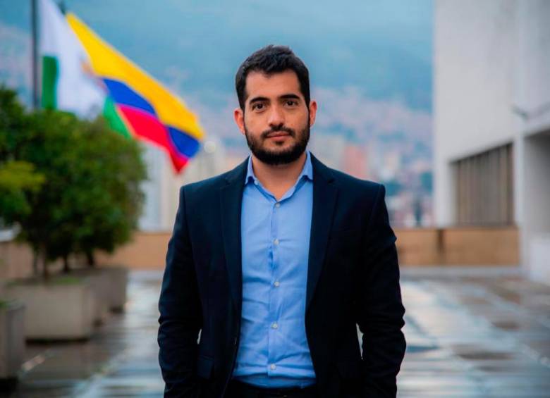 Juan Pablo López asumirá su cargo este sábado ante la Asamblea de Antioquia. FOTO: Cortesía Gobernación de Antioquia.