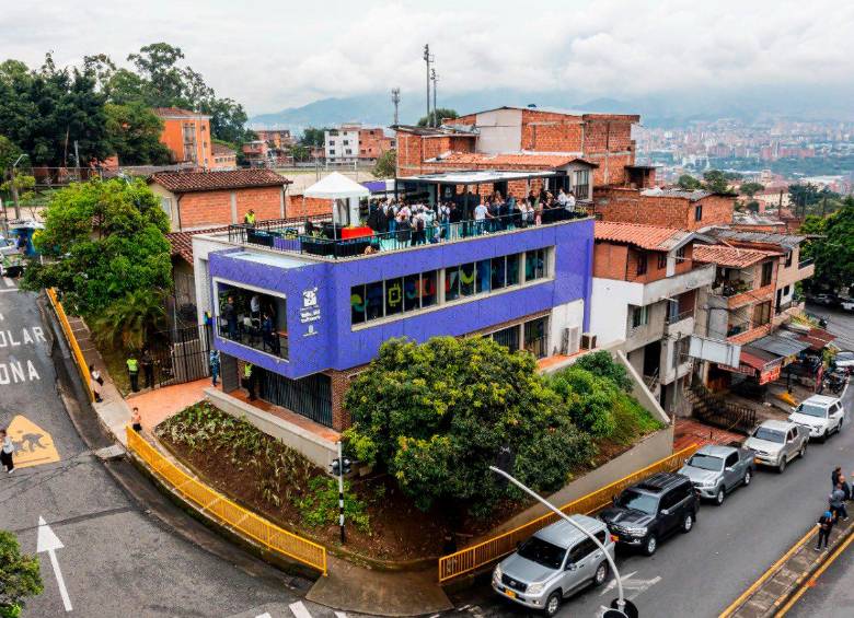 La infraestructura del nuevo centro en Manrique costó 1.250 millones de pesos. FOTO: ALCALDÍA DE MEDELLÍN