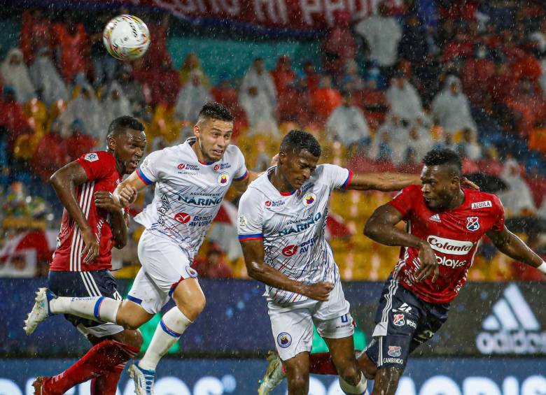 DIM define ante Pasto su posibilidad de jugar una nueva final, en un estadio en el que le ha ido bien y en el que espera prevalecer ante el local para no depender de otros. FOTO Manuel Saldarriaga