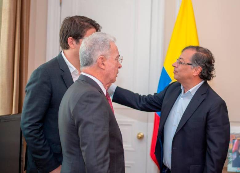 ¿De qué hablaron Gustavo Petro y Álvaro Uribe en la Casa de Nariño?