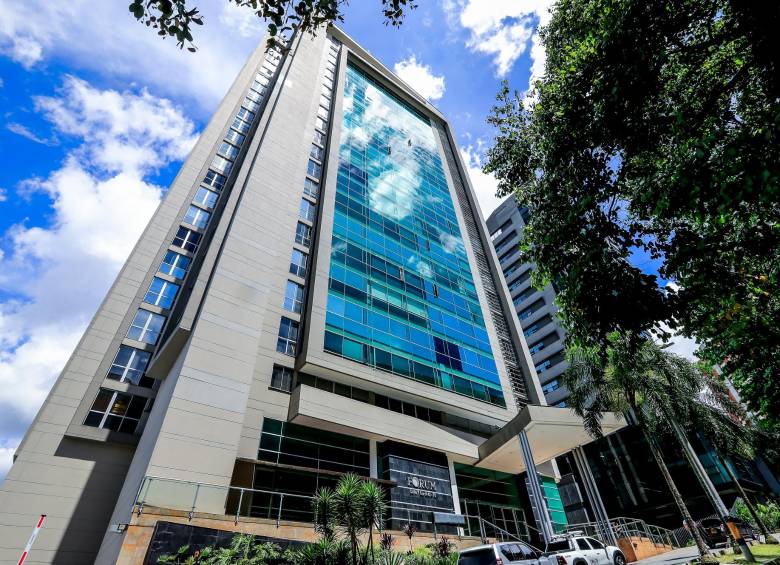 Las oficinas 715, 716, 717 y 718 del edificio Fórum están arrendadas por el Hospital General desde el primero de octubre por $55 millones mensuales. FOTO el colombiano