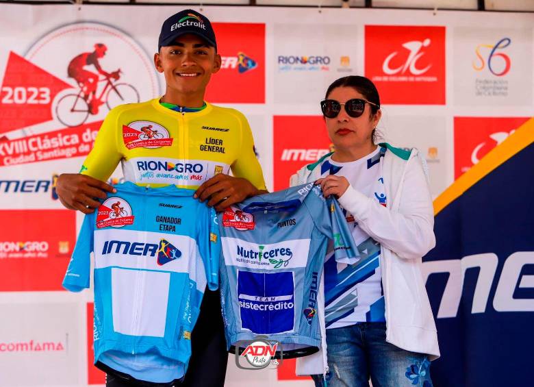 Cristian Vélez, promesa del ciclismo de Antioquia y Colombia. FOTO CORTESÍA CICLISTA