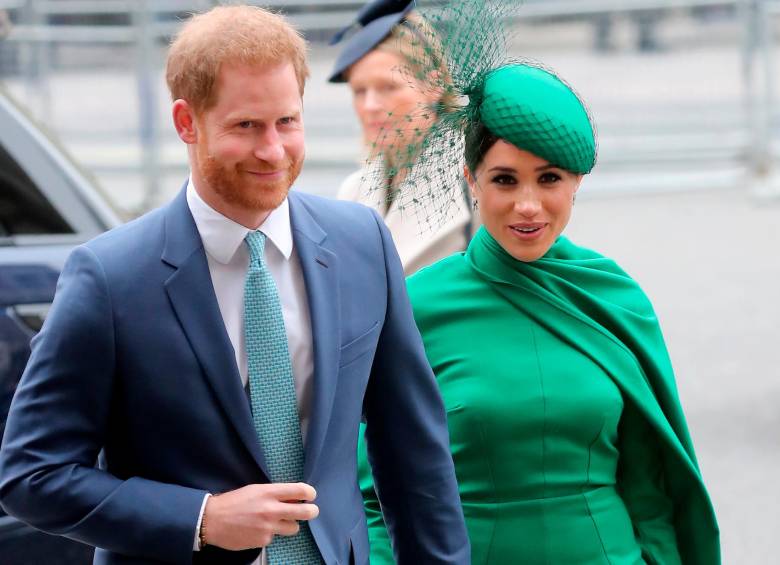 El príncipe Harry y su esposa Meghan Markle. FOTO Colprensa 