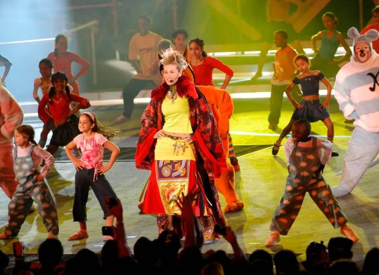 Los shows de Xuxa han sido muy bien recibidos por el público hispanoparlante. Foto: Efe.