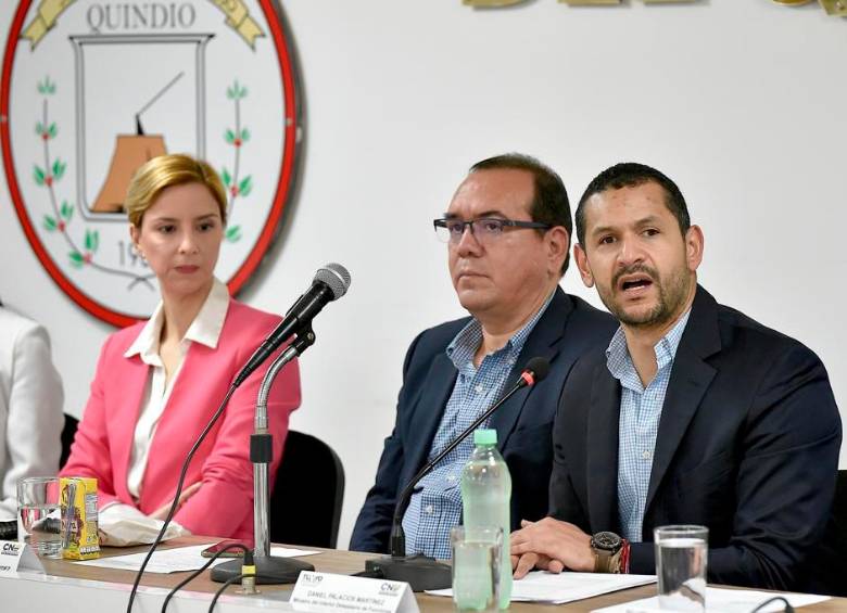 Daniel Palacios, ministro del Interior, invitó a los candidatos presidenciales a respetar el resultado del 29 de mayoFOTO CORTESÍA