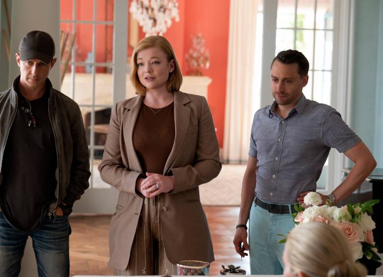 Kendall, Shiv y Roman, los hermanos Roy de Succession. FOTO Cortesía HBO Max