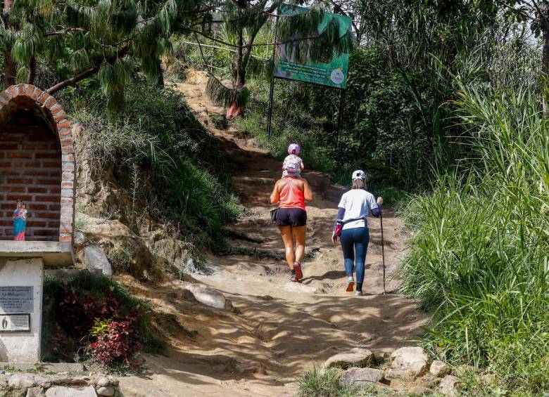 En uno de los accesos al cerro de las Tres Cruces, en un barranco, fue encontrado este extranjero con múltiples heridas. FOTO: JAIME PÉREZ