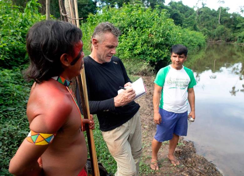 El periodista y el indigenista se perdieron hace ocho días en la selva de Brasil. FOTO: AFP