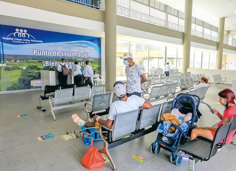 El hospital César Uribe Piedrahíta, de Caucasia, sufre problemas de abastecimiento de insumos médicos. FOTO Manuel Saldarriaga