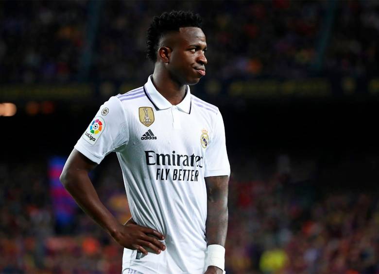 Vinicius ha sido blanco de insultos desde hace varios meses en España, pese a los esfuerzos de las autoridades por combatir el racismo. FOTO getty