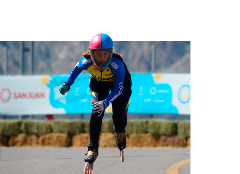 Alef Torres logró su mejor presentación en mundiales de patinaje. En su modalidad es la mejor del país. FOTO CORTESÍA FEDEPATÍN