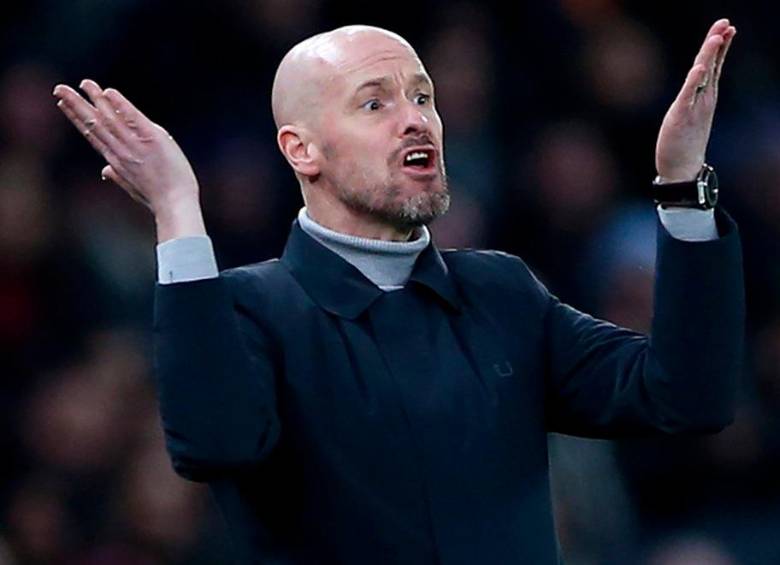 Ten Hag, muy autocrítico tras la derrota por 7-0. FOTO EFE