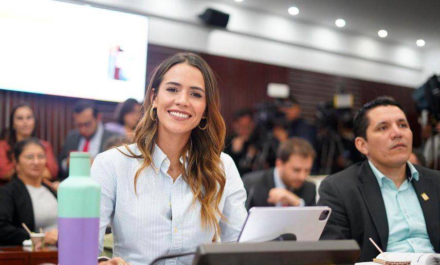 María Fernanda Carrascal es la responsable de coordinar la discusión de la reforma laboral, su papel es importante en la medida que debe ajustar las tuercas en el Congreso para facilitar consensos, en medio del ambiente caldeado que se ha dado en los últimos meses. FOTO Cortesía