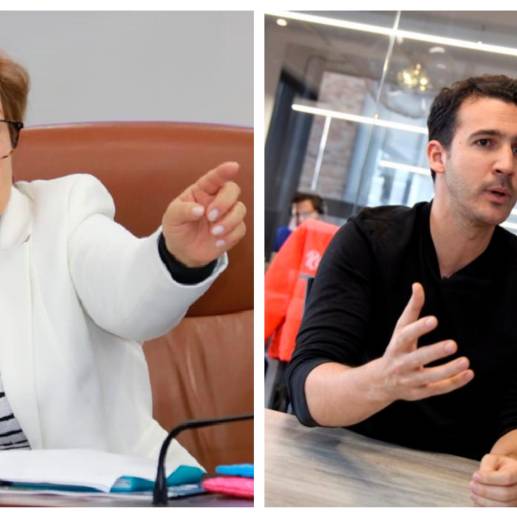 La ministra de Trabajo y el CEO de Rappi han tenido conversaciones durante la construcción de la reforma pensional. FOTO: CORTESÍA