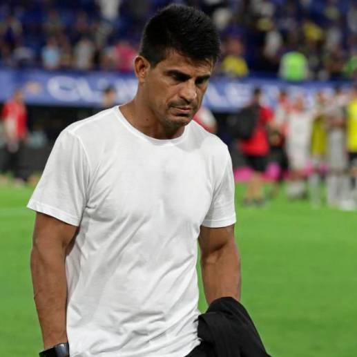 Hugo Ibarra, extécnico de Boca. FOTO AFP