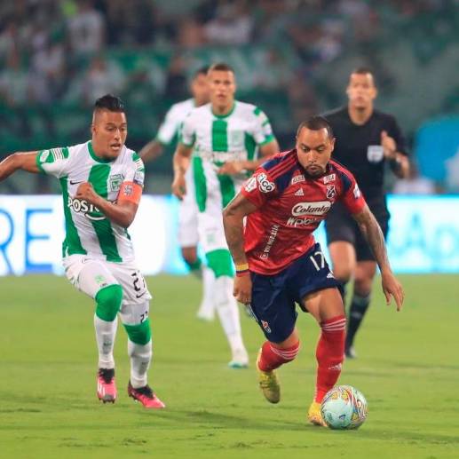 Nacional y el DIM se miden desde las 6:20 de la tarde en el clásico 328. FOTO CAMILO SUÁREZ