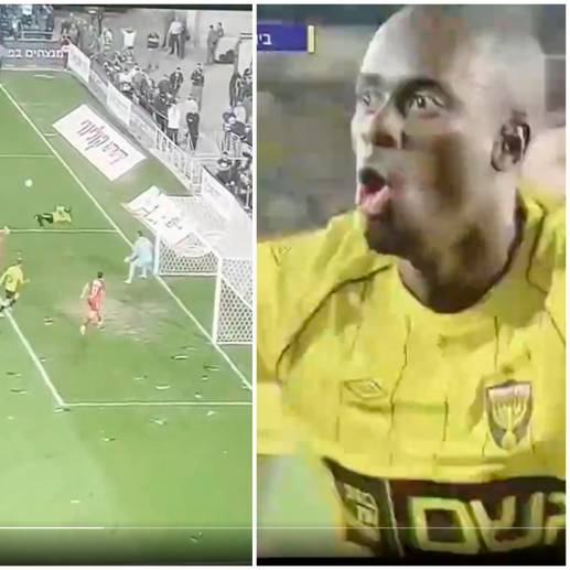 El futbolista colombiano es uno de los goleadores de la Liga de Israel con 13 tantos. Está a dos de quien lidera ese listado. FOTO: CAPTURAS DE VIDEO 