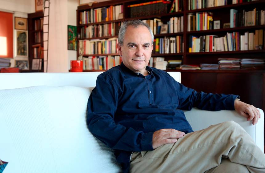 El ensayista y sacerdote Pablo d’Ors escribió Biografía del Silencio. Foto: cortesía Hay Festival-Amaya Aznar.