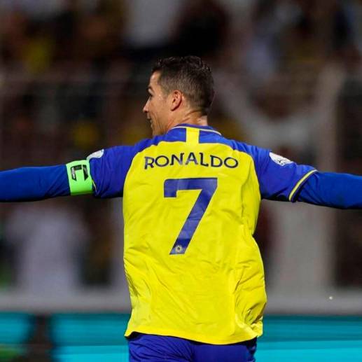 El Al Nassr empezó perdiendo el partido y remontó tras el gol de Cristiano Ronaldo. FOTO AFP