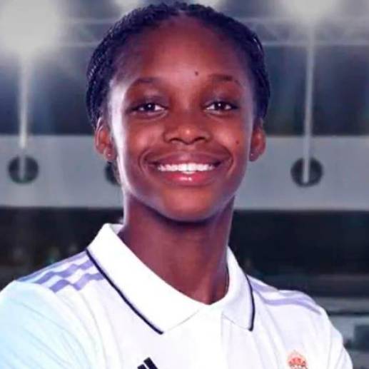 Linda Caicedo es una d elas 20 futbolistas mejor pagadas en el mundo. FOTO REAL MADRID
