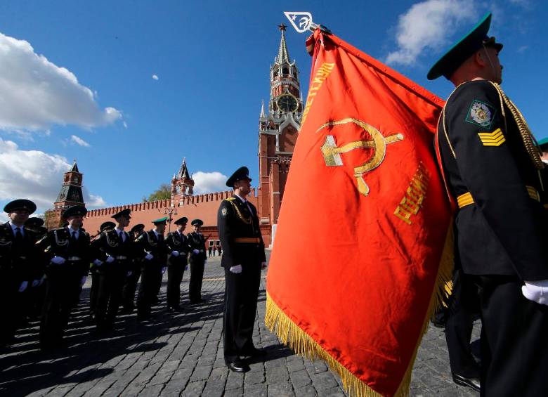 Desfile militar anual del Día de la Victoria, que conmemora el triunfo soviético sobre la Alemania nazi. Foto: Getty. 