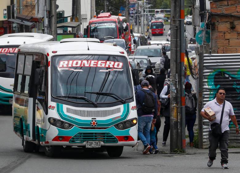 Las 15 rutas tendrán acompañamiento de las autoridades para garantizar seguridad de usuarios y transportadores. FOTO: Manuel Saldarriaga.