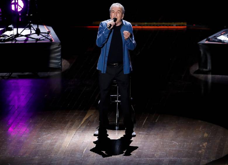 José Luis Perales interpretó 25 canciones en su show de despedida. FOTO Manuel Saldarriaga.