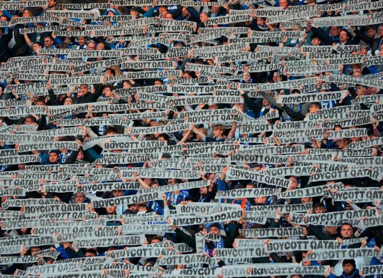 “Boicot a Qatar”, ese es el llamado de las protestas que han marcado al deporte esta semana para reprochar por las posiboles violaciones a los Derechos Humanos del país FOTO Getty