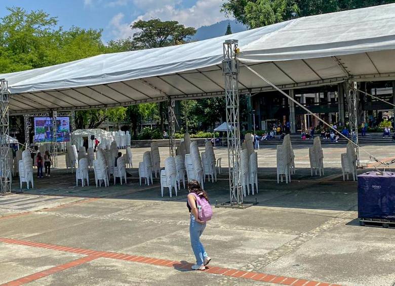 Los organizadores esperaban más asistencia, pero terminó con más sillas vacías que llenas. FOTO CAMILO ACOSTA VILLADA