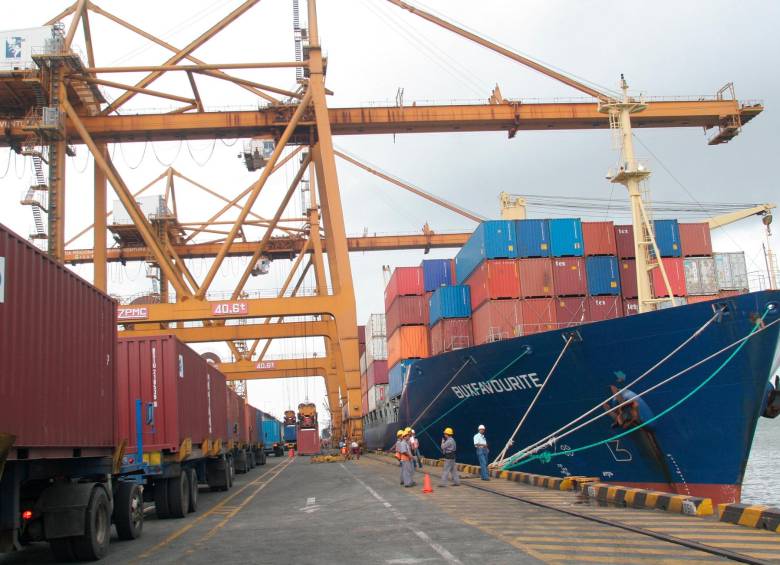 En diciembre de 2022 las exportaciones sumaron US$4.498,1 millones, con una disminución de 1,0% frente a diciembre de 2021. FOTO archivo