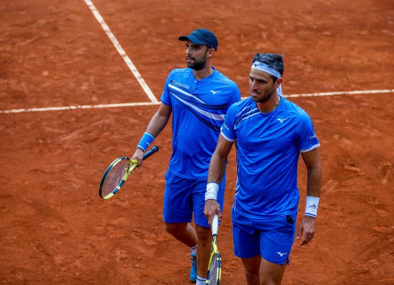 Sebastián Cabal y Robert Farah, doblistas. FOTO juan a. sánchez