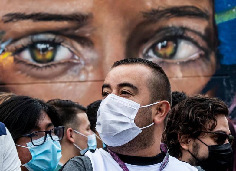 En Colombia el cuarto pico de covid-19 parece superado. En el último reporte se documentaron 366 contagios nuevos y 13 fallecidos. Las cifras son similares al inicio de la pandemia FOTO Jaime pérez