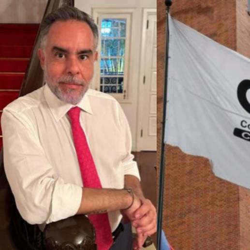El exembajador de Colombia en Venezuela, Armando Benedetti. FOTO: Twitter @AABenedetti y Colprensa