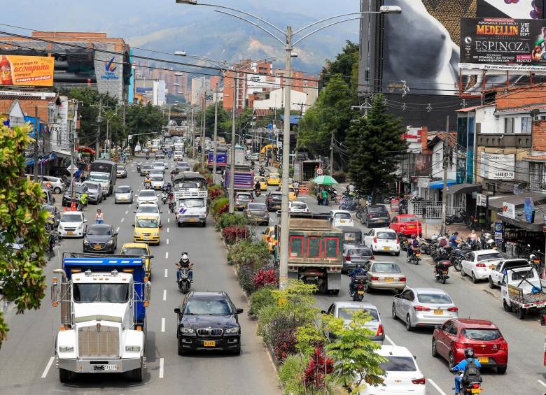 El área metropolitana cuenta con más de 1.400.000 vehículos. FOTO: JAIME PÉREZ