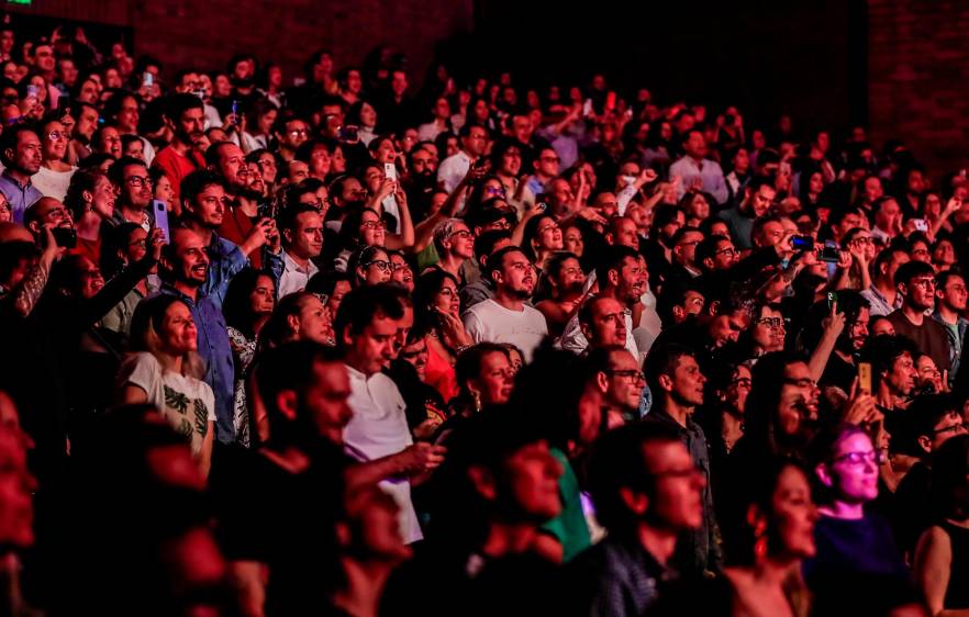 El público llenó la primera noche, de las dos programadas, en el Teatro Metropolitano. FOTO Jaime Pérez