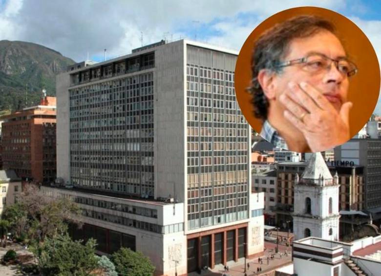 El presidente Petro lanzó duras críticas al Emisor. FOTO: COLPRENSA