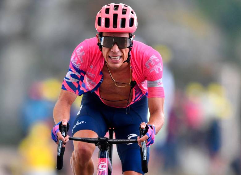 Rigoberto Urán, uno de los corredores más importantes en la historia de Colombia. FOTO EFE