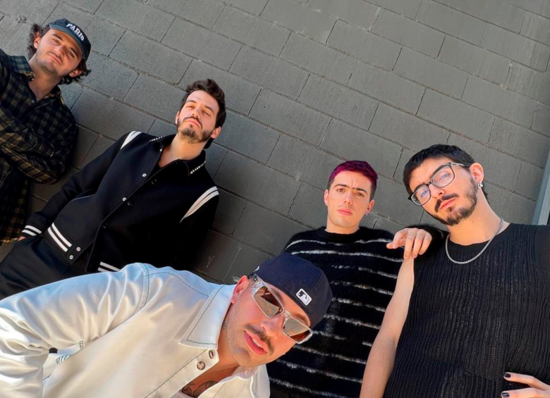 Morat y Feid comparten créditos en “Salir con vida”, el nuevo sencillo del próximo disco de los bogotanos “Si ayer fuera hoy”. FOTO: TOMADA DE INSTAGRAM