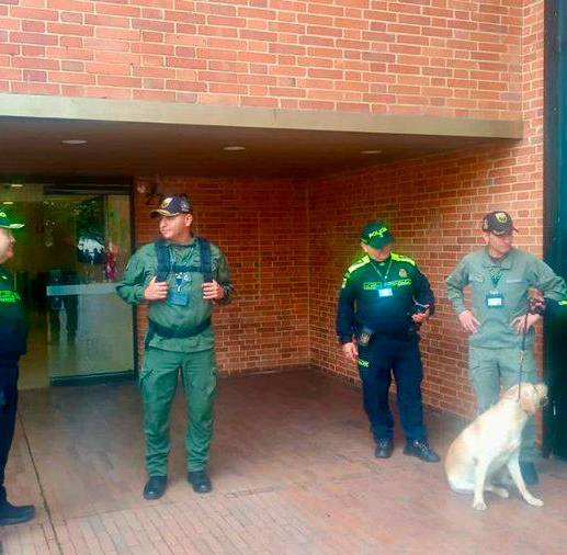 Una llamada alertó de la situación en el edificio administrativo. Imagen de referencia. FOTO: TOMADA DE TWITTER @SeguridadBOG