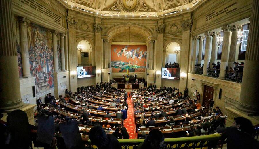 Vienen semanas decisivas para el Gobierno en el Congreso, ya que este es el encargado de tramitar las reformas sociales que impulsa el presiden Gustavo Petro. FOTO COLPRENSA