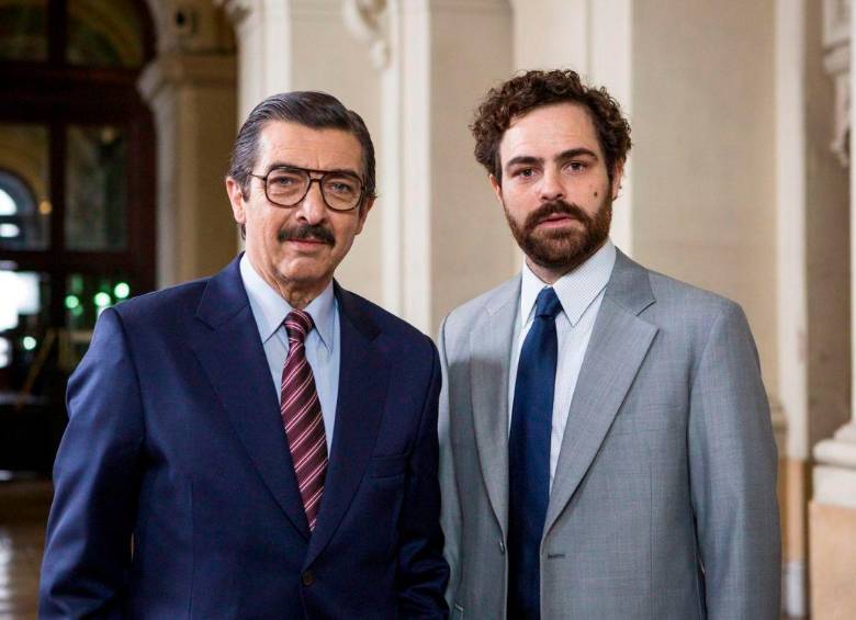 Ricardo Darín y Juan Pedro Lanzani, protagonistas de Argentina, 1985. FOTO Cortesía