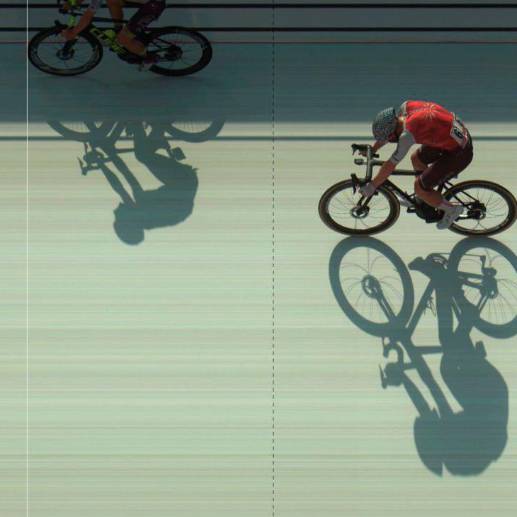 Cuatro ciclistas italianos quedaron entre los cinco primeros de la fracción que se corrió este miércoles. FOTO: TOMADA DEL TWITTER DE @giroditalia